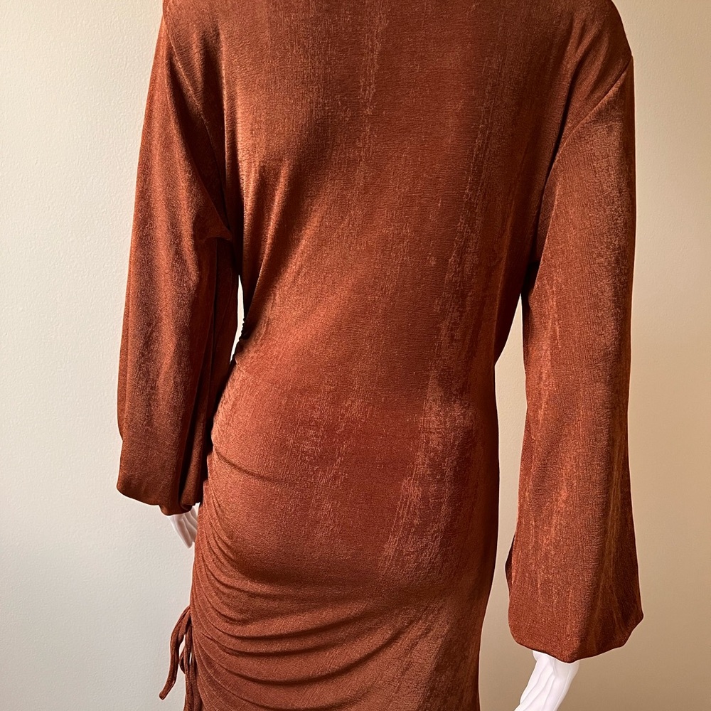 L*Space Melissa Dress – Coffee – Size Medium - Picture 3 of 8